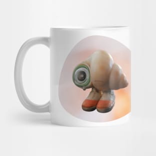 Marcel the Shell with Shoes On in a Gradient Frame Mug